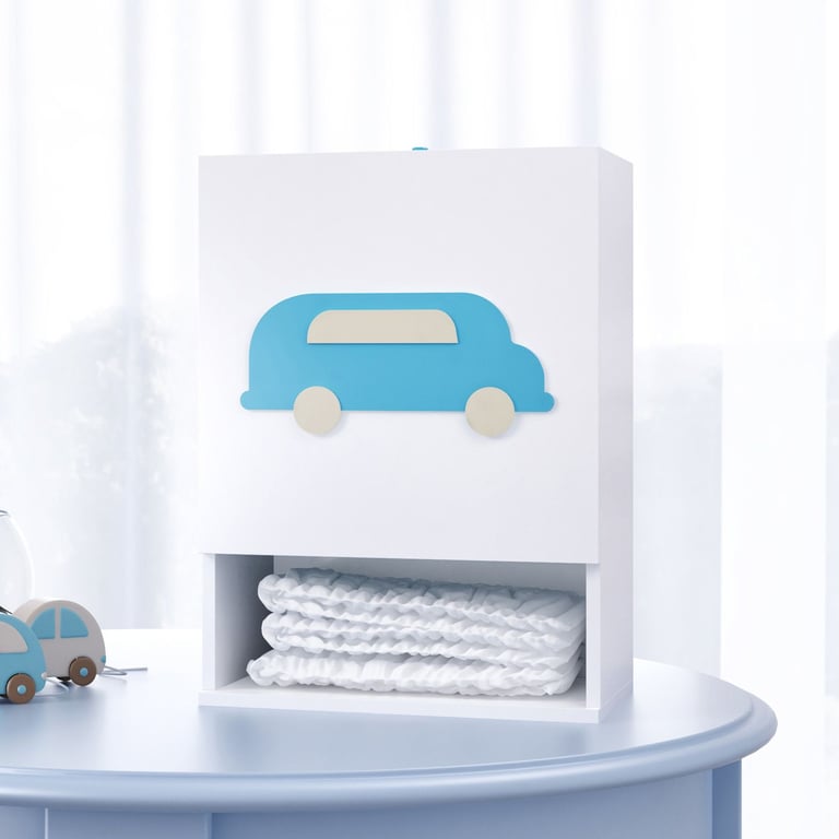 Porta Fraldas Carrinhos