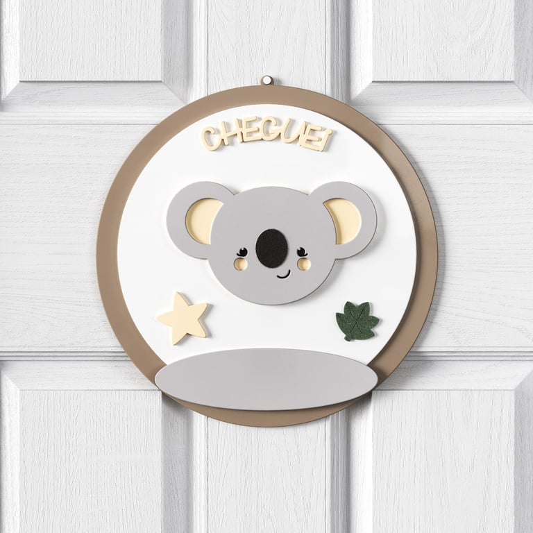 Porta Maternidade Personalizado Coala