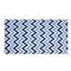 Tapete Retangular Zig Zag Azul 1,50m - imagem 4