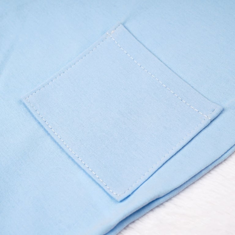 Jardineira Baby Basics Azul Bebê — vista alternativa