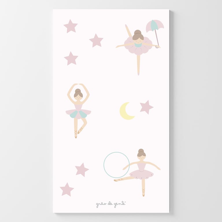 Adesivo de Parede Bailarinas Trapezistas