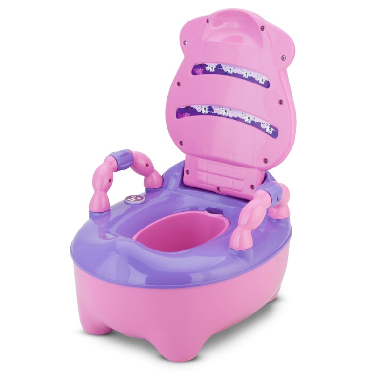 Troninho Infantil Fazenda Musical Rosa — vista alternativa