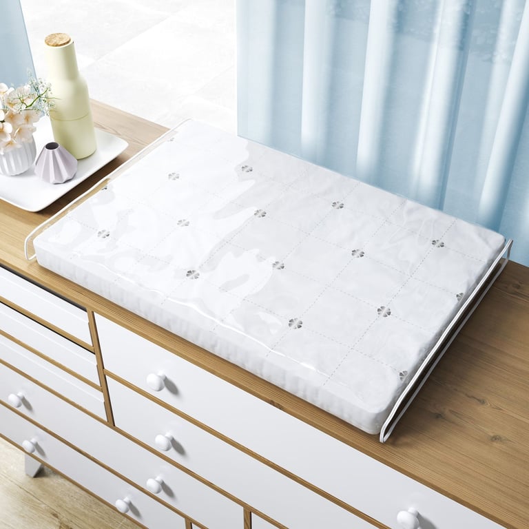 Trocador de Fraldas Flor Prateada