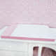 Trocador de Fraldas Glamour Chevron Rosê - imagem 1