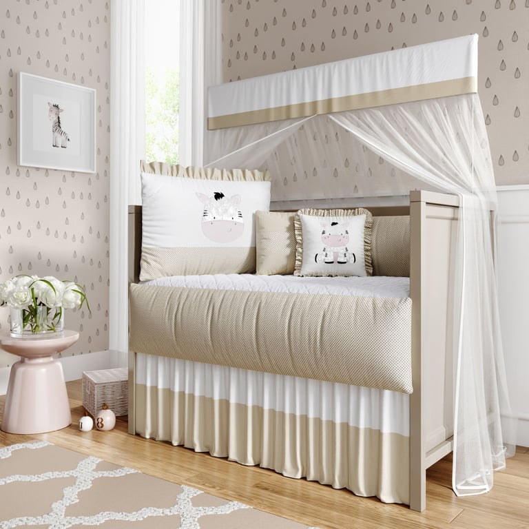 Kit Berço Safári Zebrinha — vista alternativa