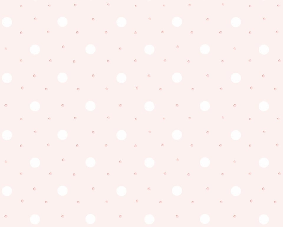 Papel de Parede Bolas Rosa Ballet