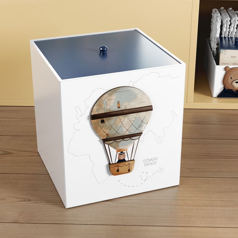 Lixeira Teddy Pelo Mundo