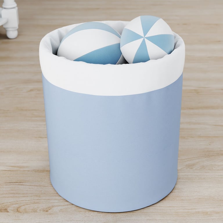 Cesto Organizador para Brinquedos Ursinha Bebê 35cm