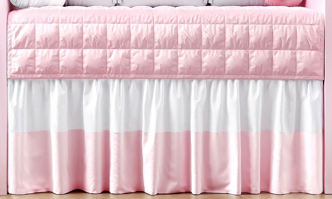 Saia de Berço Barra Rosa