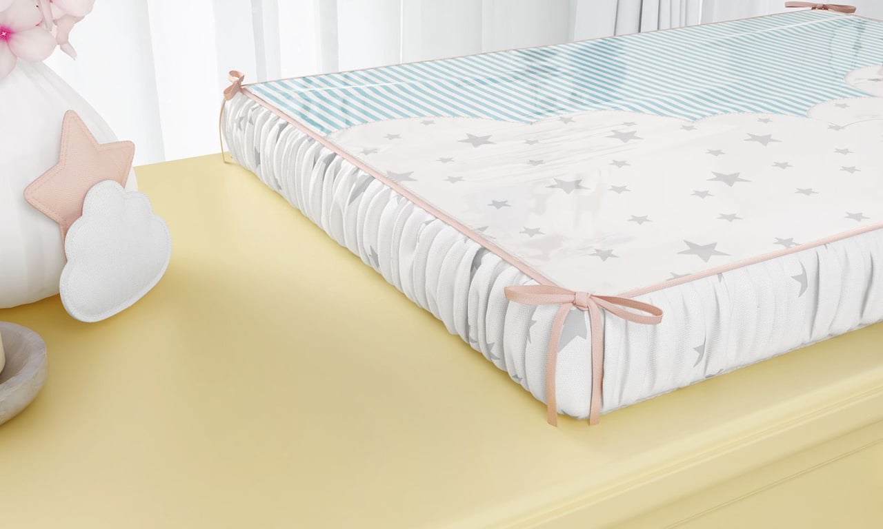 Trocador de Fraldas Nuvem de Algodão