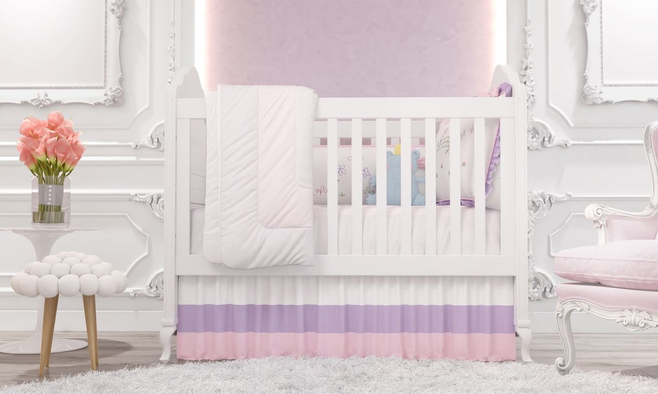 Edredom de Berço Floral Monet — vista alternativa