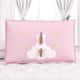 Almofada Retangular Unicórnio Rosa 55cm - imagem 3
