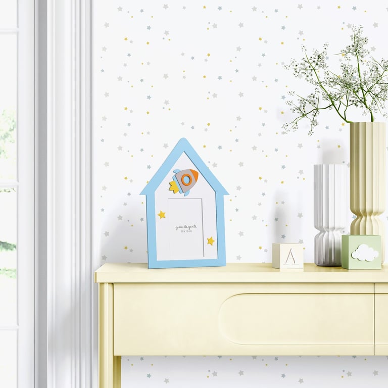 Porta Retrato MDF Patchwork 10cm x 15cm — vista alternativa