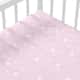 Lençol Berço com Elástico Estrela Rosa - imagem 4