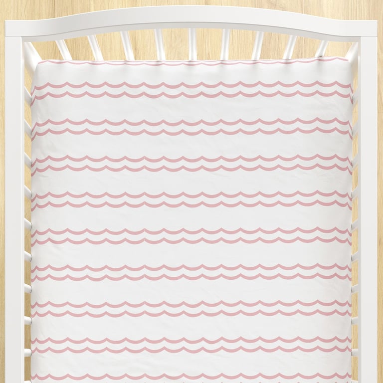 Lençol Berço com Elástico Ondinha Cinza — vista alternativa