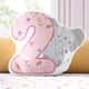 Almofada Mesversário Selva Baby Rosa - imagem 2