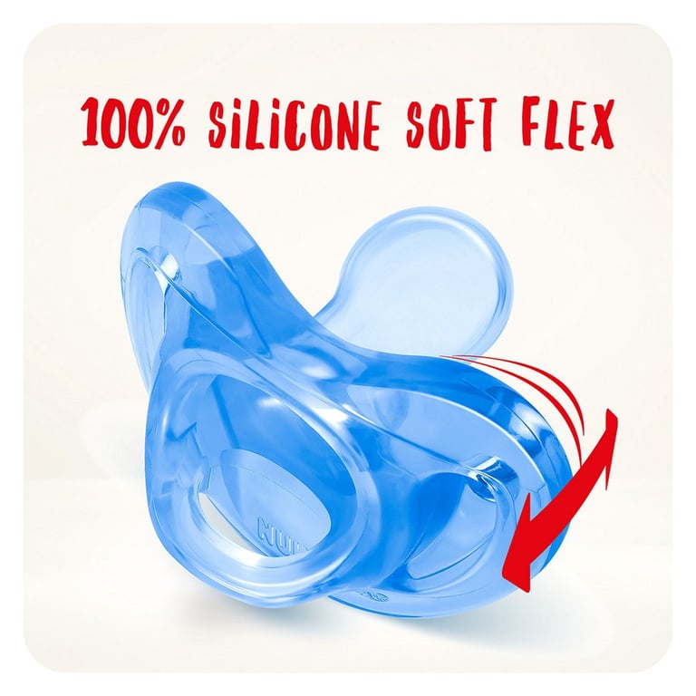 Chupeta Silicone Sensitive 6+ Meses Azul — vista alternativa
