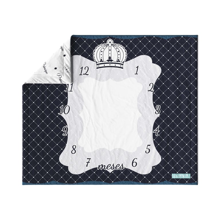 Tapete Mesversário Príncipe Azul Marinho