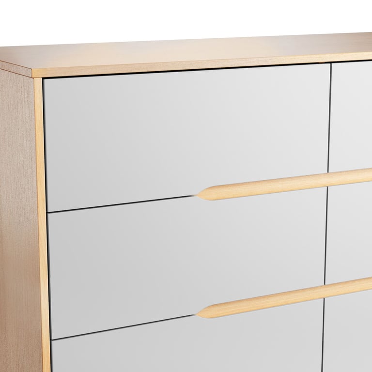 Cômoda Infantil 6 Gavetas Cinza Tomi — vista alternativa