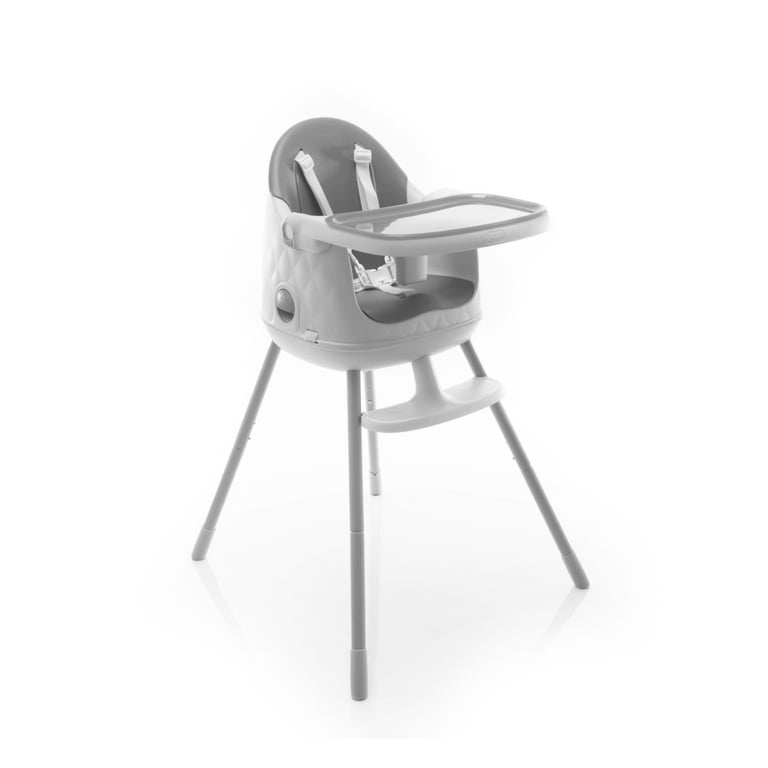 Cadeira de Alimentação 3 em 1 Jelly Cinza