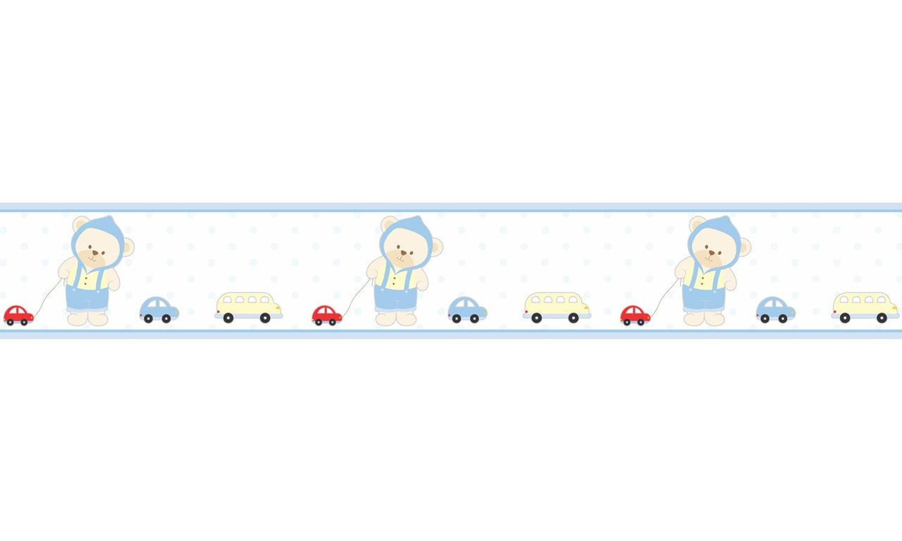 Faixa Adesiva de Parede Ursinho Bebê — vista alternativa