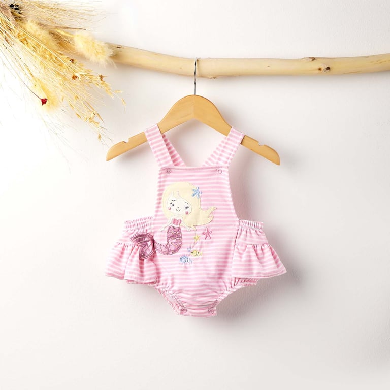 Jardineira Sereia Rosa