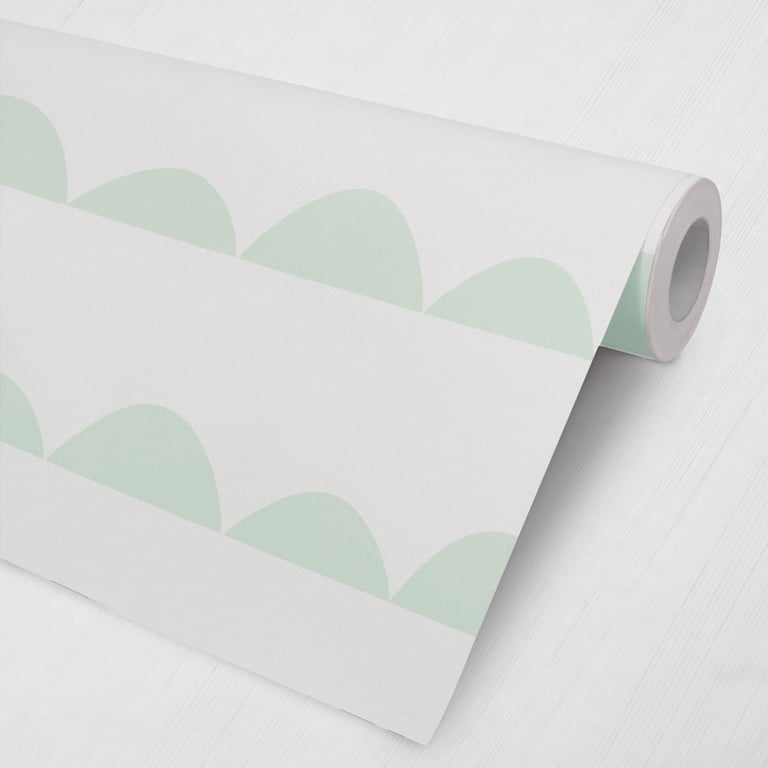 Papel de Parede Montanha Verde 3M