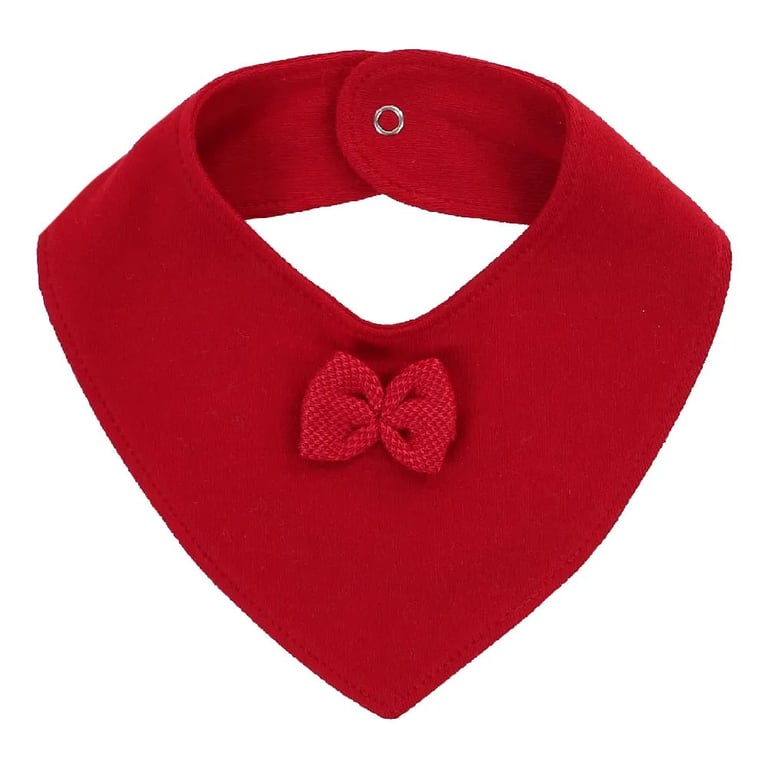 Saída Maternidade Fofinho Tricot Liso Vermelho