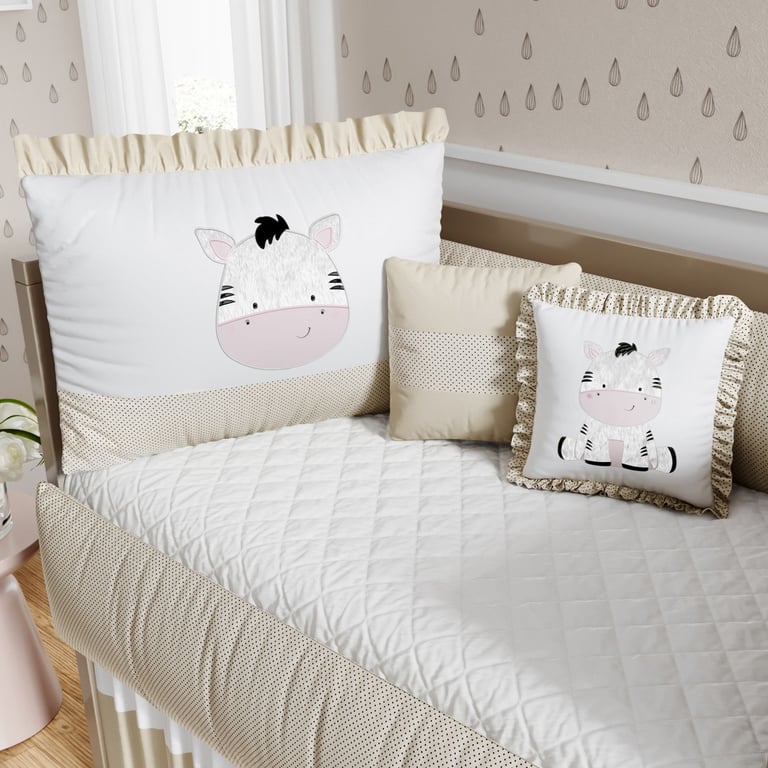 Kit Berço Safári Zebrinha