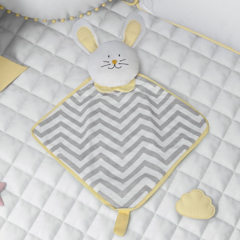 Naninha De Bebê Amiguinho Coelhinho Amarelo