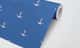 Papel de Parede Âncora Poá Azul 3M - imagem 1