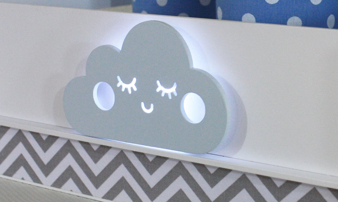 Bandeja e Potes LED Nuvem — vista alternativa