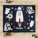 Tapete Mesversário Foguete Amiguinhos Astronauta - imagem 4