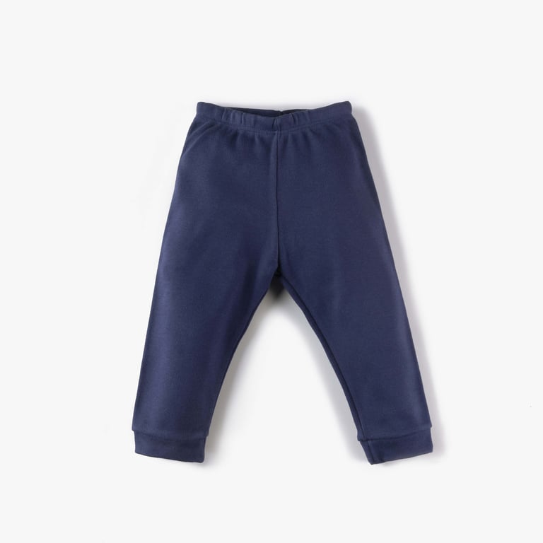 Calça Bebê Comfort em Algodão Egípcio Azul Bebê