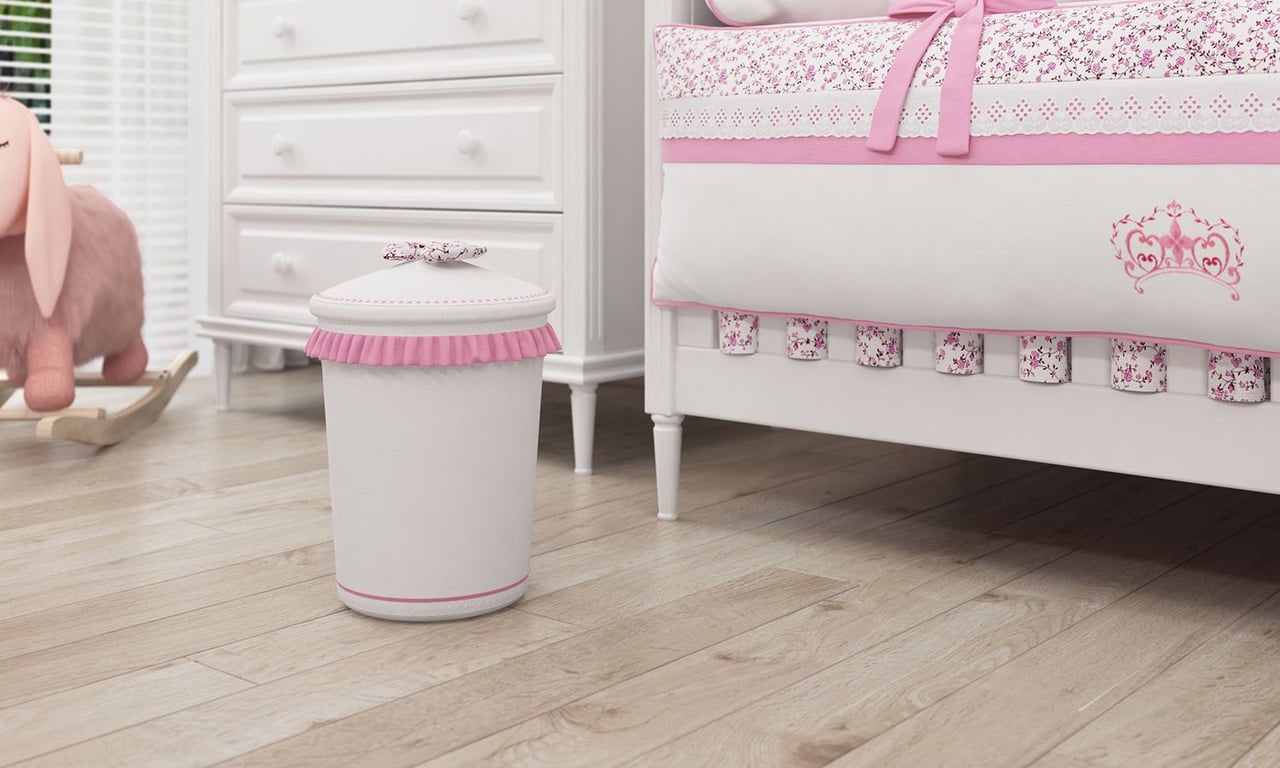 Lixeira Minha Princesinha — vista alternativa