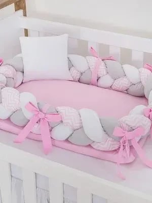 Travesseiro de Berço Branco — vista alternativa