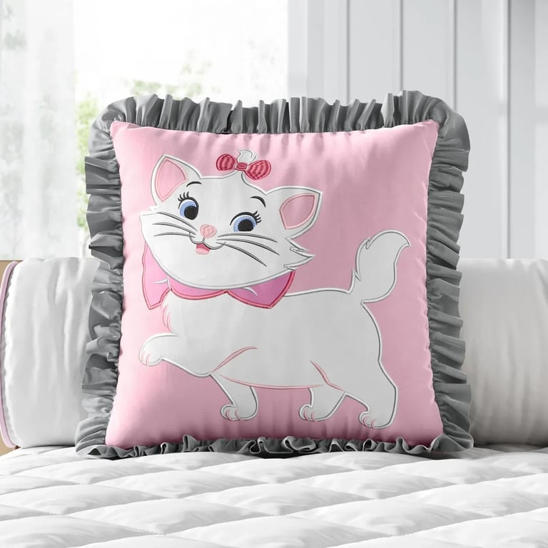 Almofada Quadrada com Babados Marie