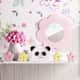 Prateleira MDF Panda Floral Moderna - imagem 3