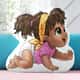 Almofada Baby Alive Engatinhando - imagem 1