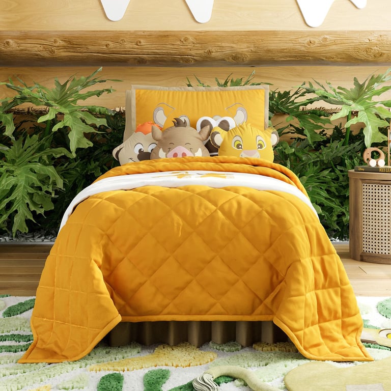 Manta Infantil Solteiro Dupla Face com Soft Simba O Rei Leão 1,20M — vista alternativa