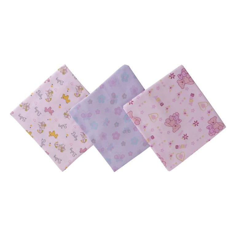 Kit Cueiro Flanelado Carícia Baby Sortido