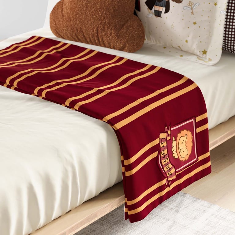 Manta Infantil Solteiro Harry Potter Grifinória 1,20M — vista alternativa