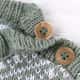 Casaquinho Tricot Geométrico Verde - imagem 3