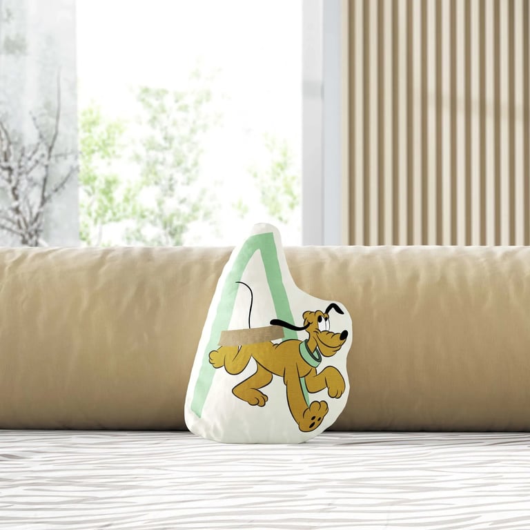 Almofada Pluto Safári Letra A 20cm — vista alternativa