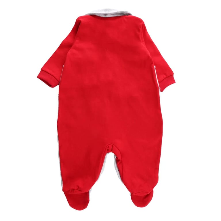 Saída Maternidade Din Don Bordado Urso com Barco Vermelho — vista alternativa