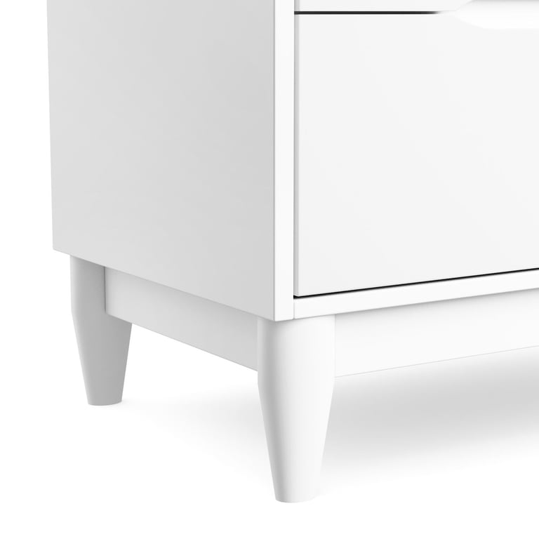 Cômoda Infantil 3 Gavetas Branco Tomi