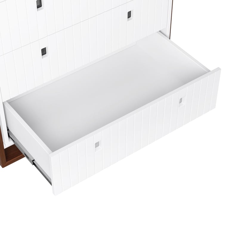 Cômoda Infantil Branco Dominó — vista alternativa