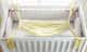 Rede para Berço Dupla Face Listrada Amarela/Rosa - imagem 2
