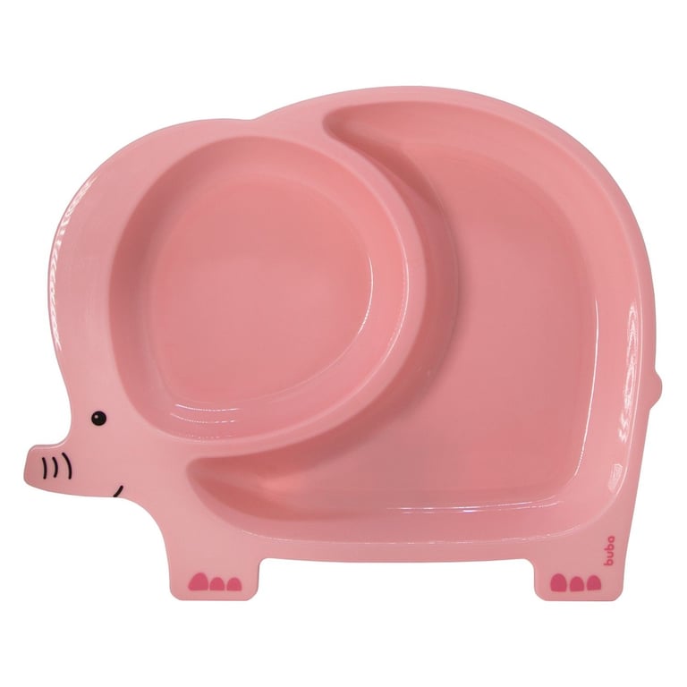 Pratinho com Divisórias Elefante Azul