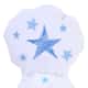 Naninha Papi Soft Viés de Malha com Bordado Celeste Azul - imagem 1